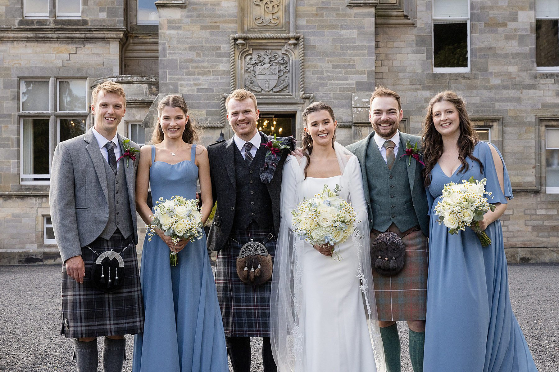 Kinnettles Castle Wedding