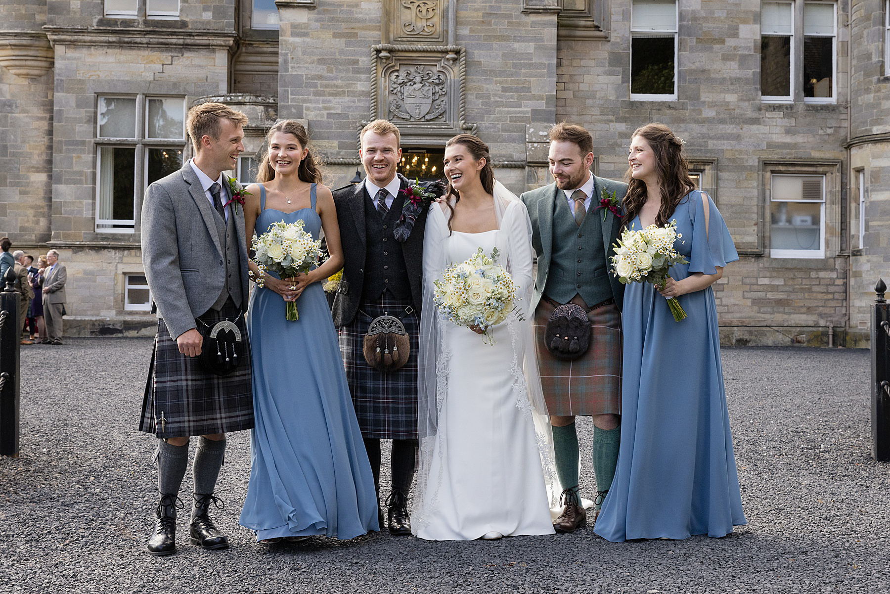 Kinnettles Castle Wedding