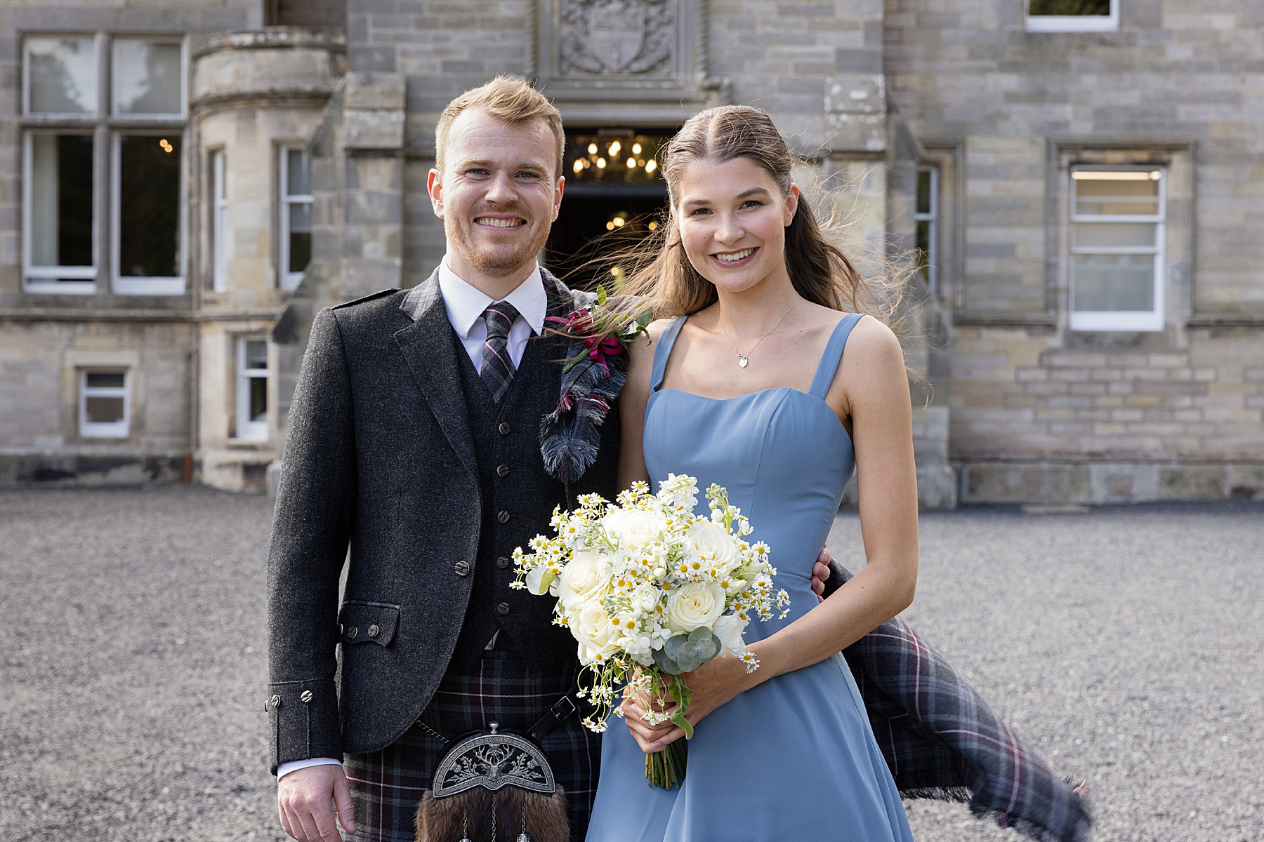 Kinnettles Castle Wedding