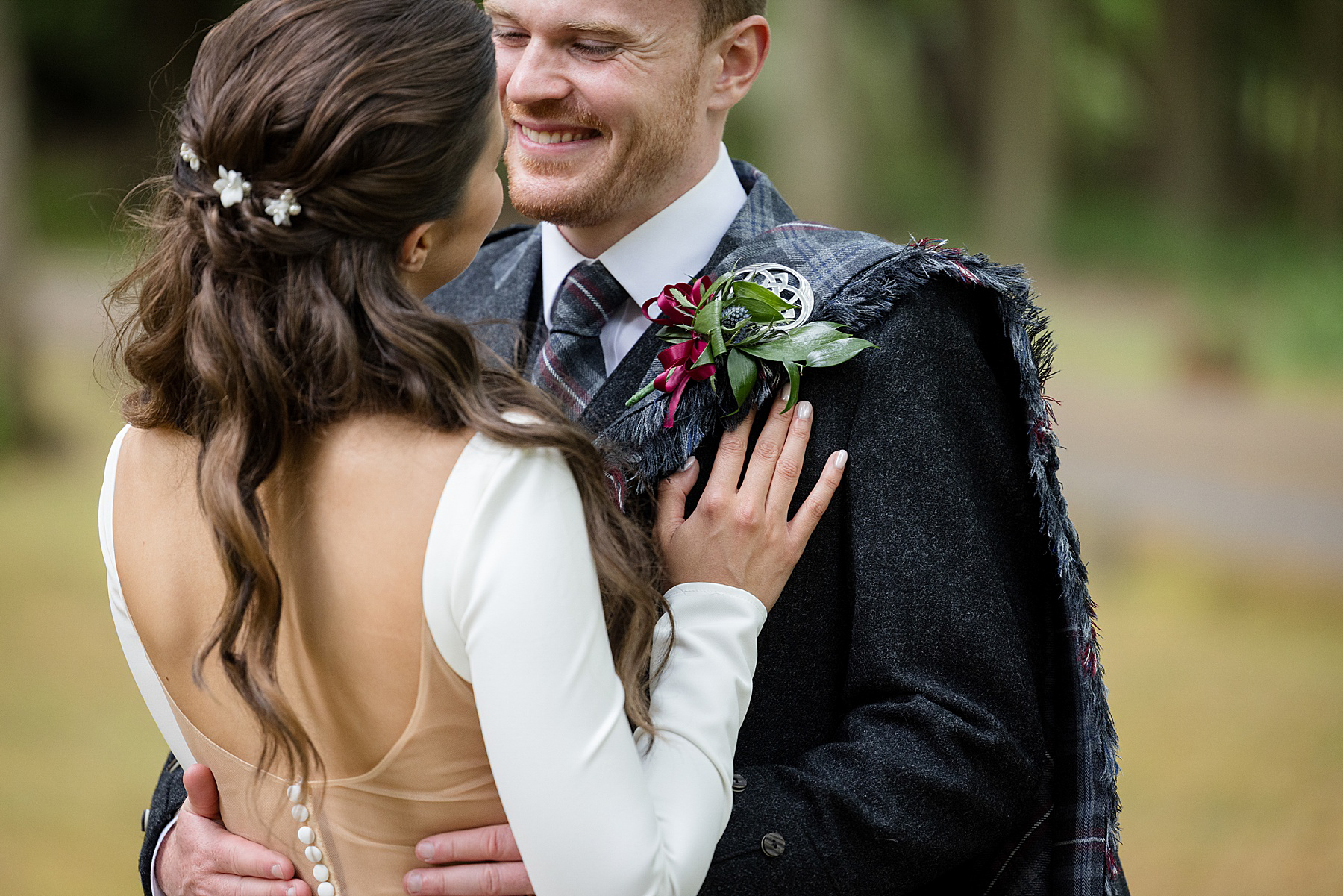 Kinnettles Castle Wedding