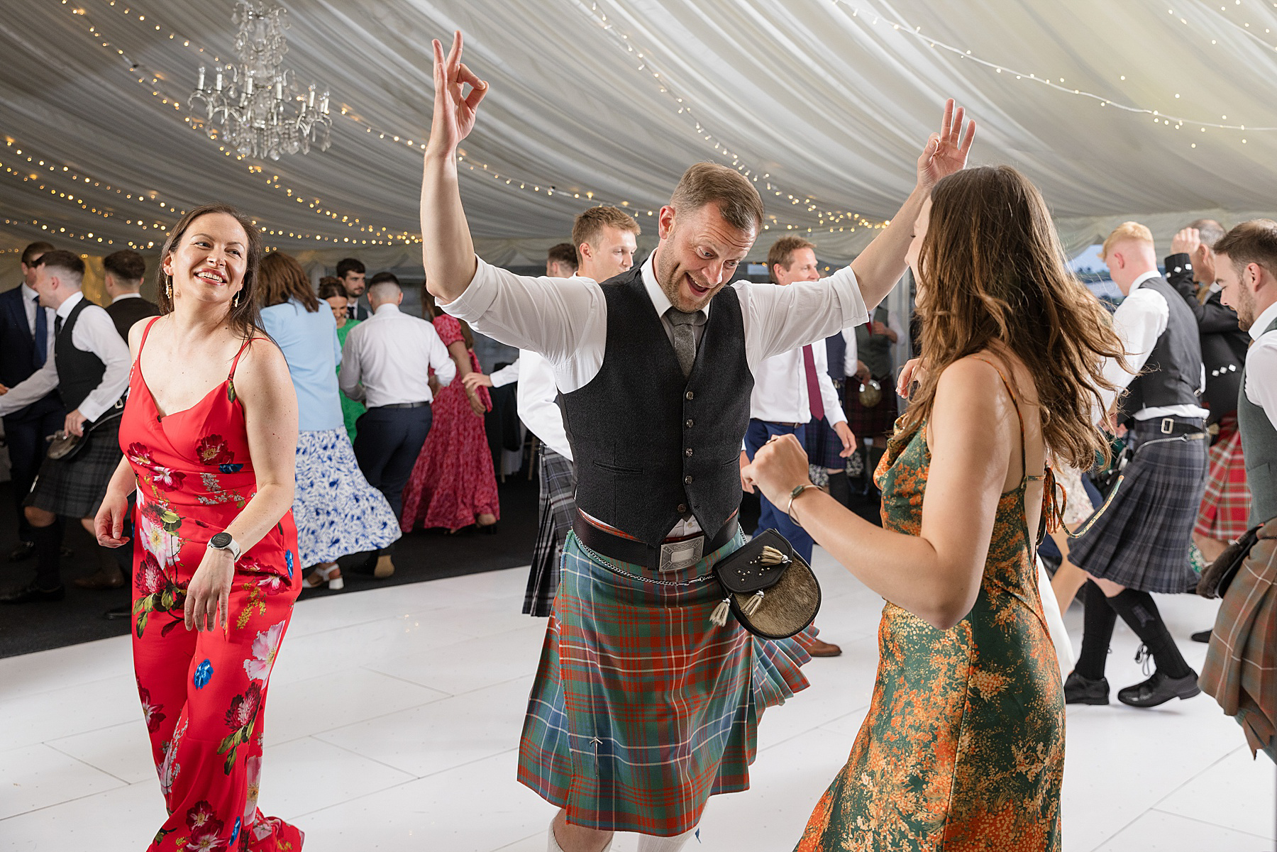 Kinnettles Castle Wedding