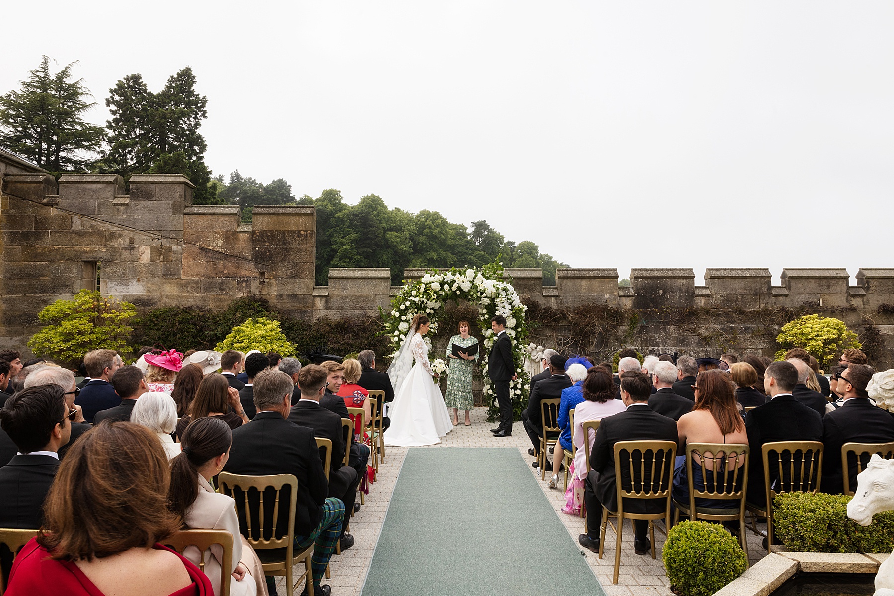 Dundas Castle Wedding Summer