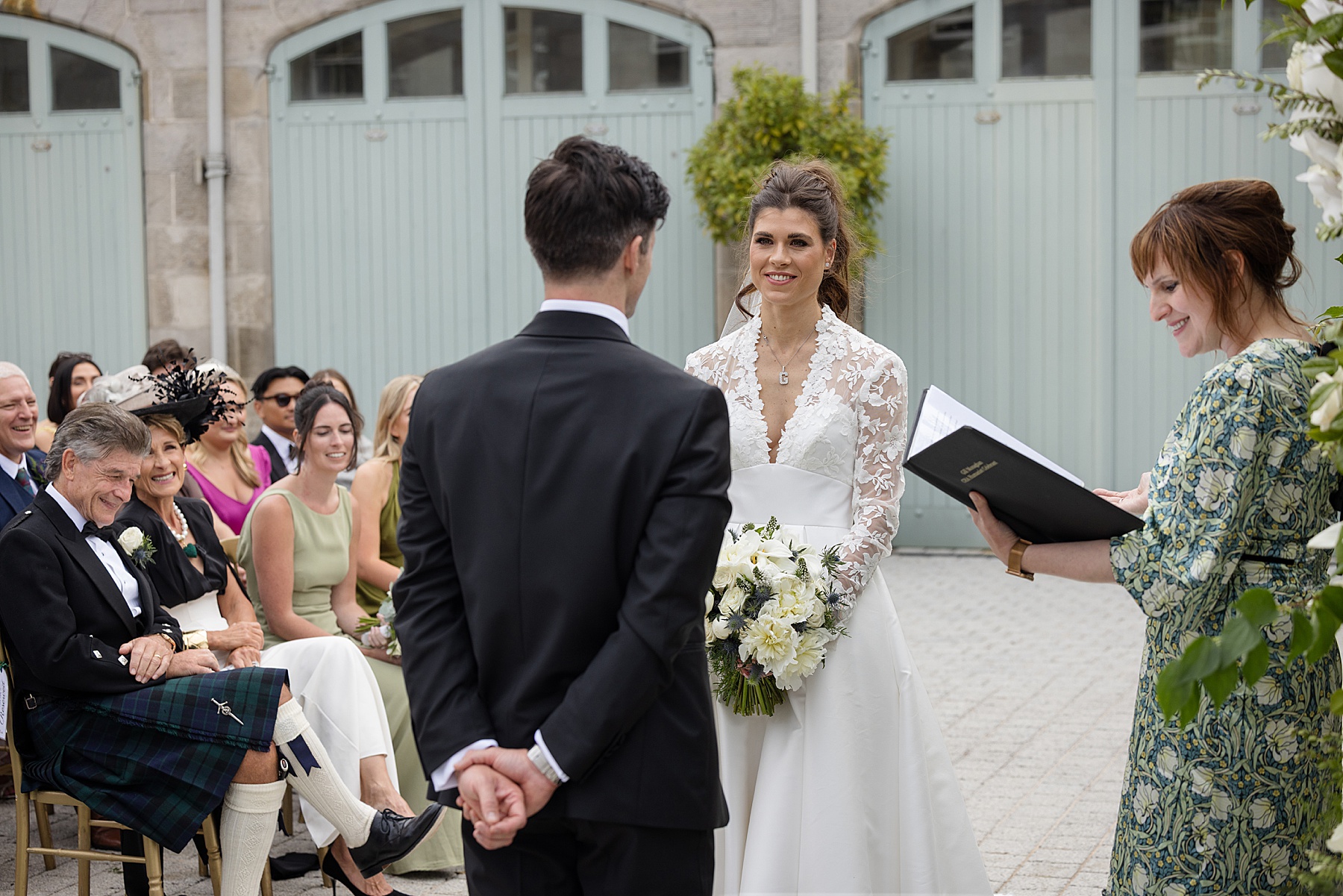 Dundas Castle Wedding Summer