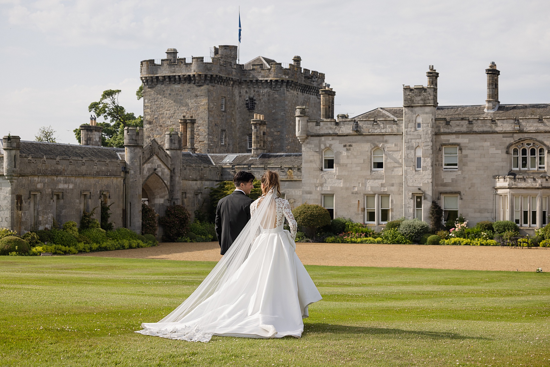 Dundas Castle Wedding Summer